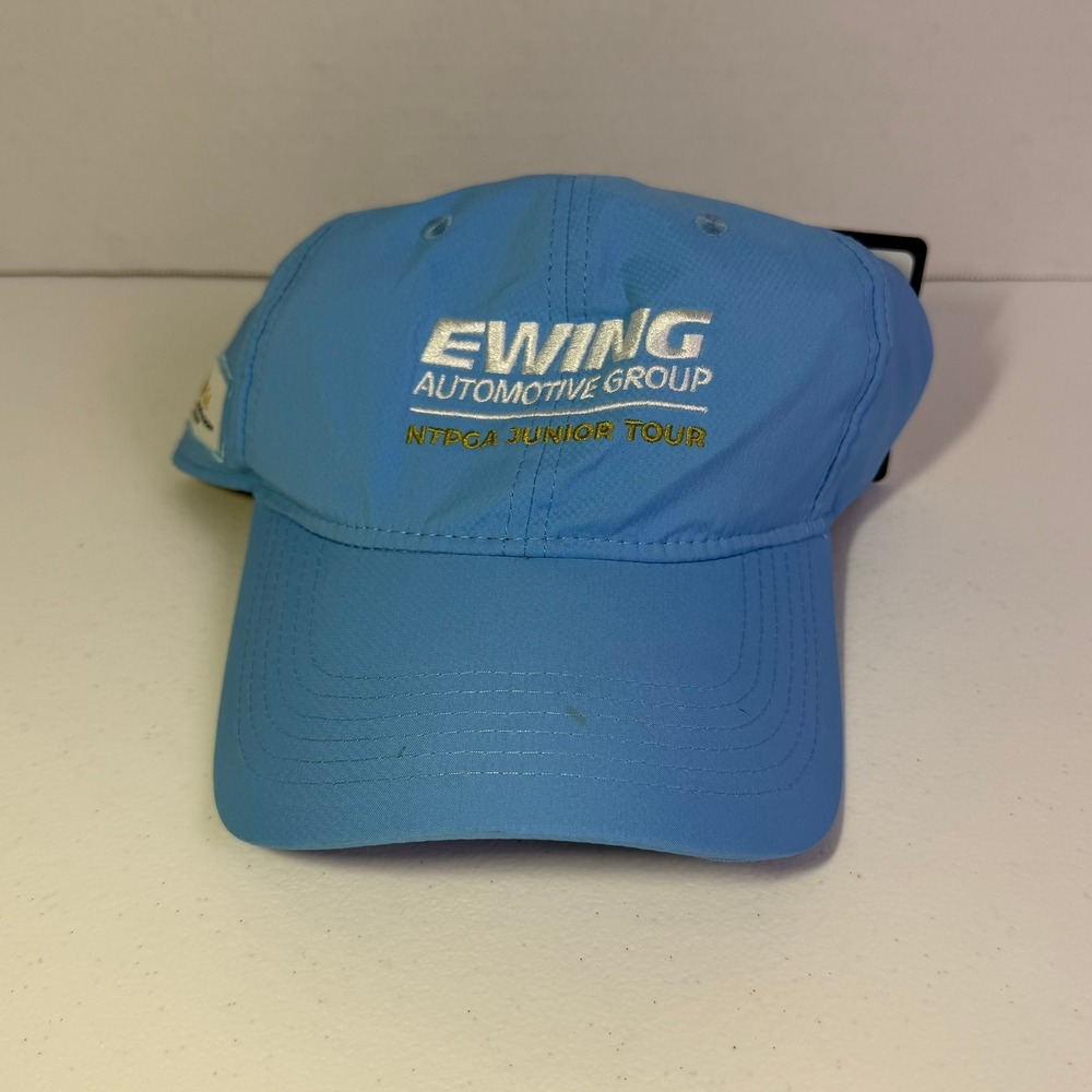 Ahead Special Edition PGA NTPGA Junior Tour Golf Hat Blue Ewing Automotive New